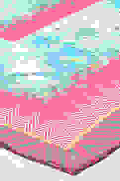 Pink Rayon Straight Kurta Cross Yoke Salwar Suit Set image number 3