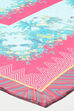 Pink Rayon Straight Kurta Cross Yoke Salwar Suit Set image number 3