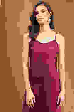 Mulberry Purple Viscose Straight Festive Kurta image number 5