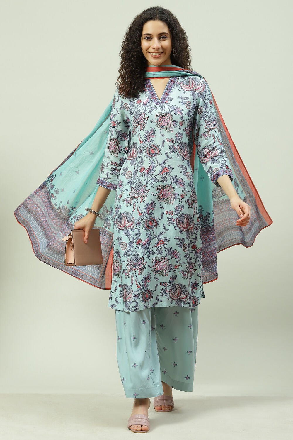 Biba sea green suit outlet