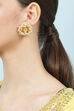 Gold Flower Studs image number 1