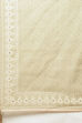Light Green Cotton Blend Hand Embroidered Unstitched Suit Set image number 3