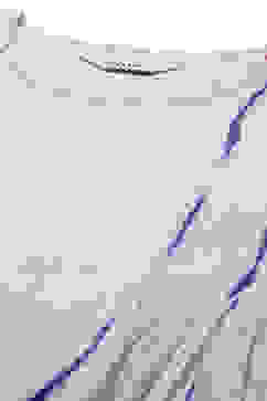 Indigo LIVA Flared Printed Dress image number 1