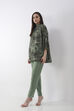 Blue Cotton Slim Pants image number 0