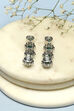 Green Brass Danglers image number 2