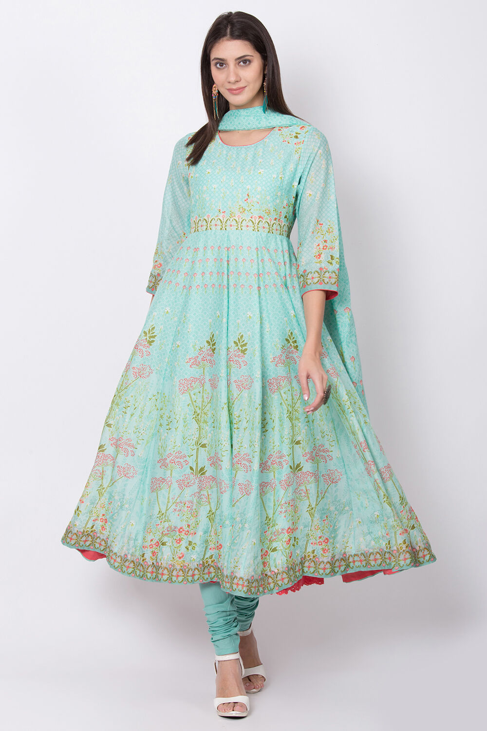 Biba green anarkali store