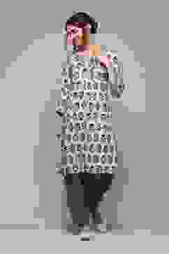 Batik Blue LIVA Printed 2 Piece Set image number 6