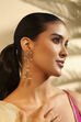 Gold Brass Jhumka image number 3