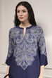 Olive Green Printed Straight Kurta image number 1