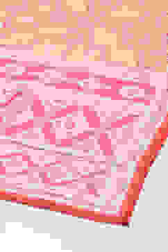 Fuschia Viscose Straight Kurta Palazzo Suit Set image number 3