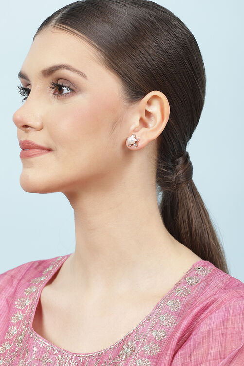 Rose Gold Earrings image number 3