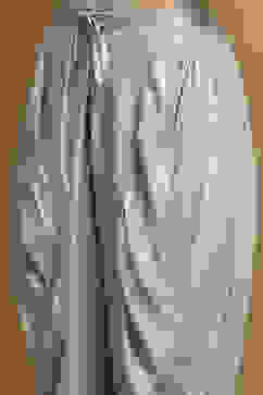 Powder Blue Cotton Short Straight Suit Set image number 2