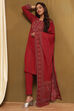 Green Jacquard Straight Set image number 0