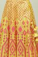 Yellow Art Silk Skirt image number 1