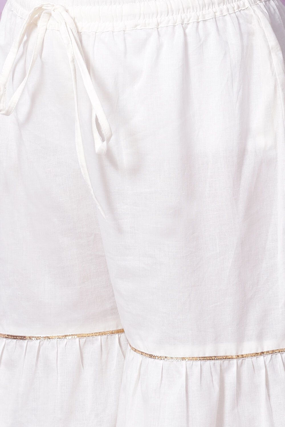 Pink Art Silk Straight Kurta Sharara Suit Set image number 2