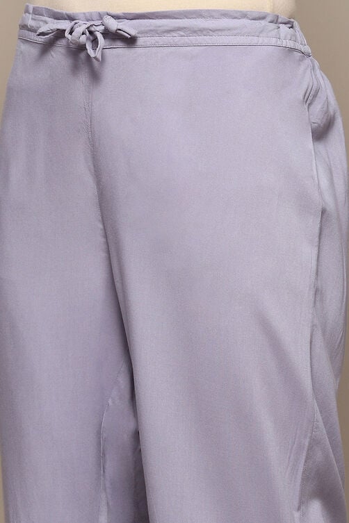 Blush Pink Rayon A-Line Suit Set image number 2
