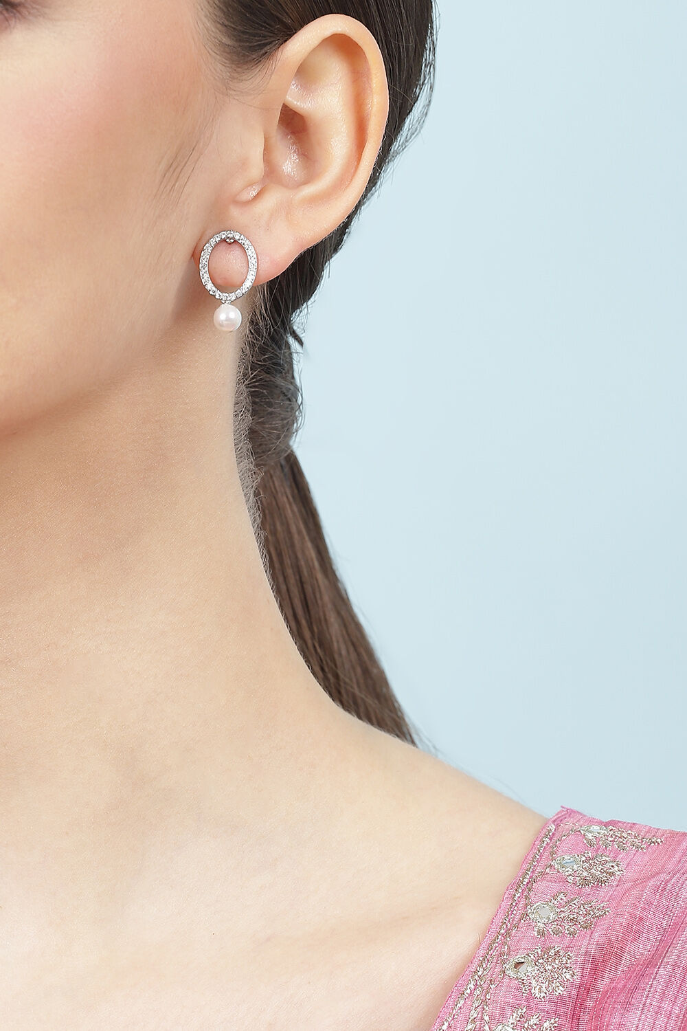 Silver Earrings image number 1