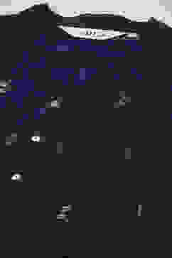 Navy Cotton Yarndyed Kurti image number 5