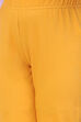 Ochre Art Silk Flared Printed Kurta Set image number 2