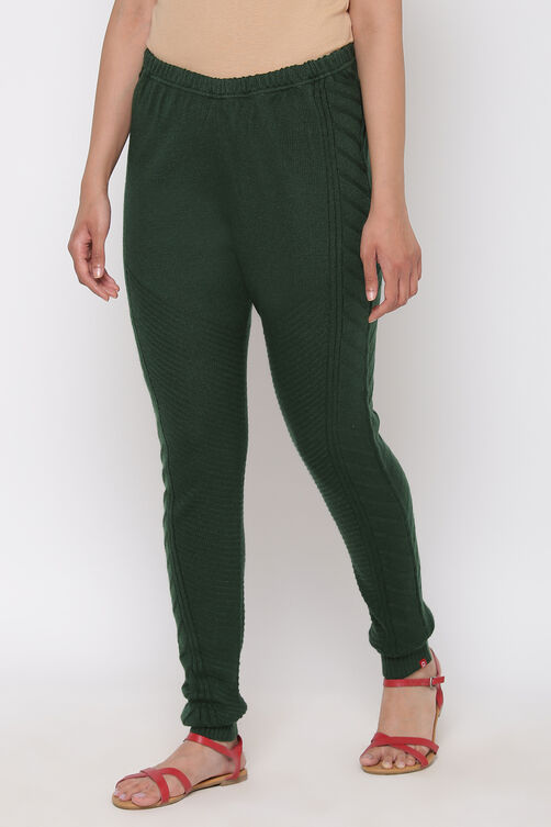 Mustard Acro Wool Pants image number 2