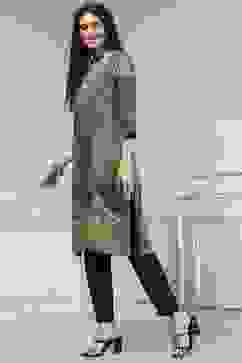 Blue Cotton Printed Straight Kurta image number 2