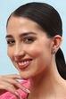 White Brass Earrings image number 1