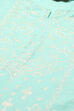 Sea Green Cotton Straight Kurta Pants Suit Set image number 1