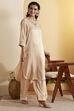 Sky Blue Viscose Rayon Straight Kurta Pants Set image number 0