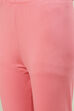 Camel Cotton Blend Solid Churidar image number 1