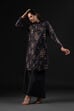 Rohit Bal Off White Cotton Silk Straight Printed Suit Set image number 7