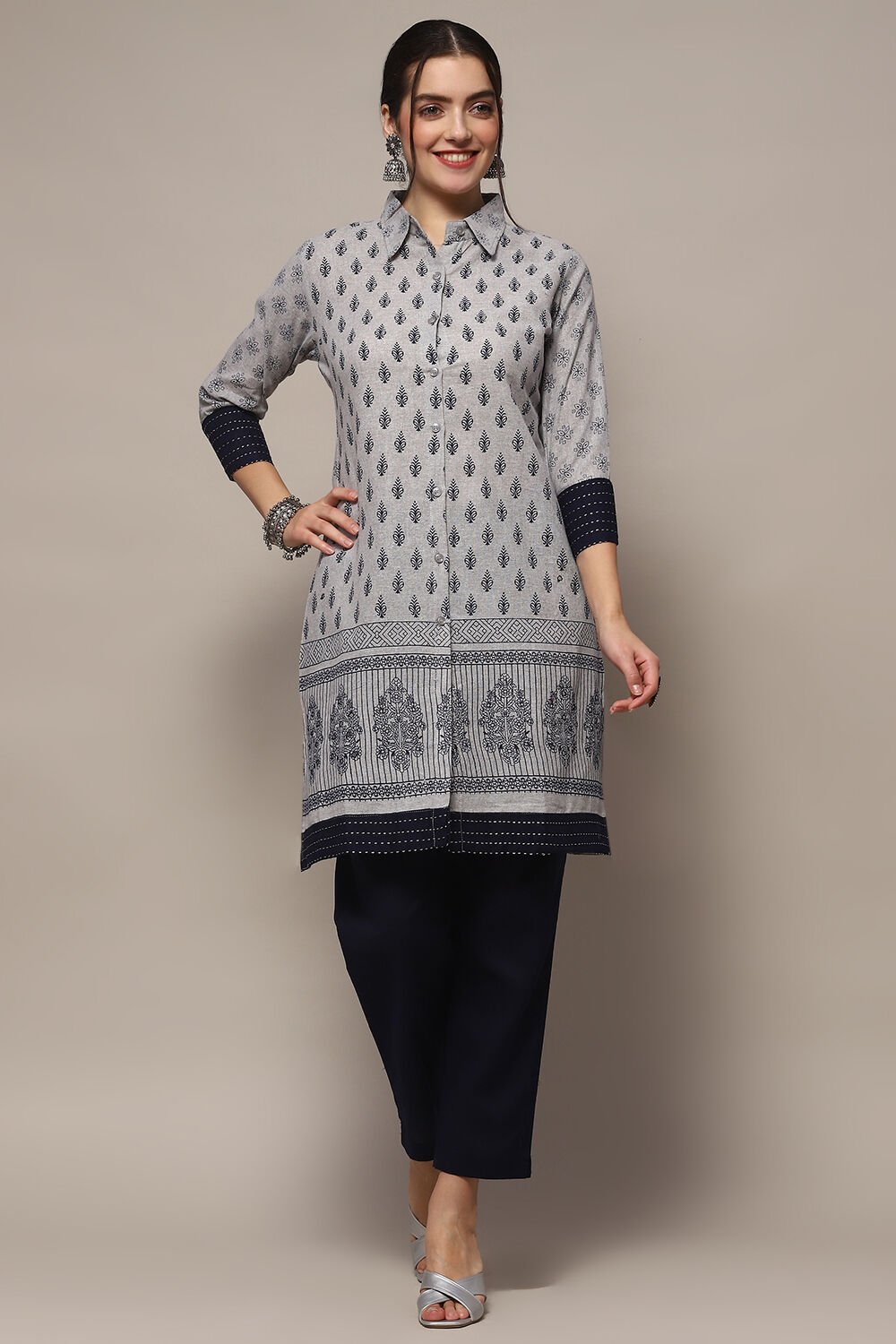 Biba dress clearance material unstitched