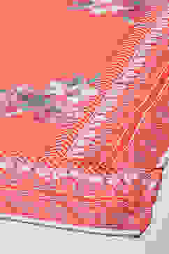 Coral Cotton Anarkali Suit Set image number 3