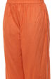 Peach Cotton Blend Unstitched Suit Set image number 3