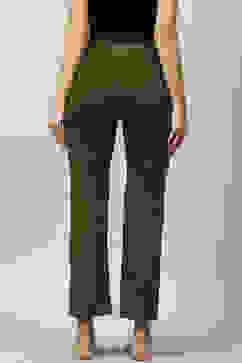 Olive Relaxed Pants image number 4