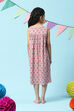 Pink Cotton Printed Sleepwear image number 3