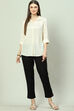 Green Bay Cotton Blend Solid Pant image number 5