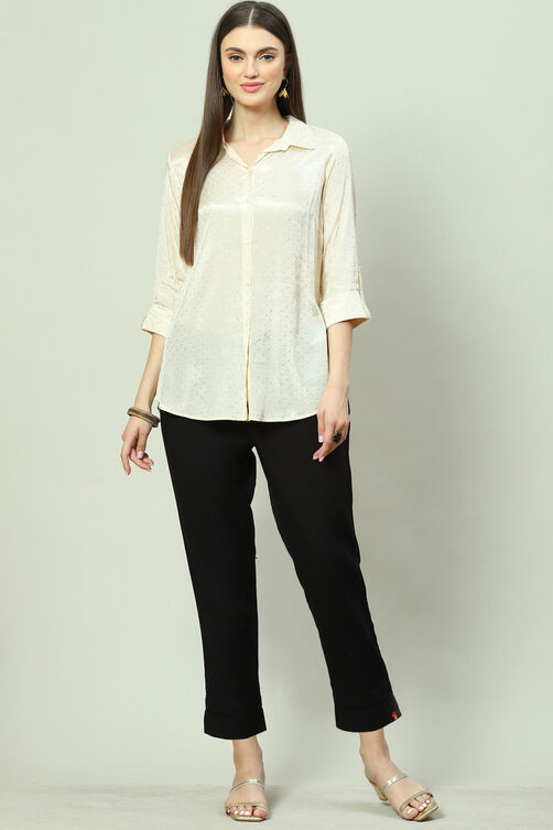 Green Bay Cotton Blend Solid Pant image number 5