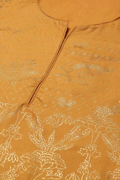 Ochre Rayon Flared 2 Piece Set image number 1