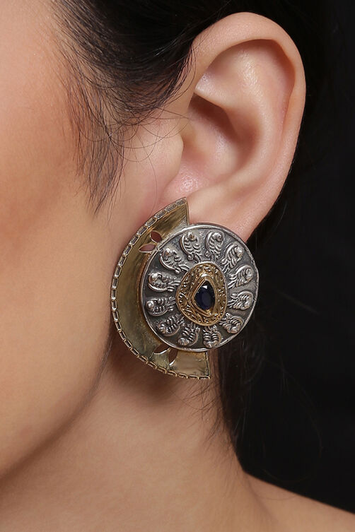 Long earrings with charms image number 1