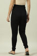 Maroon Acrylic Jeggings image number 3