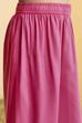 Pink Cotton Floral Anarkali Kurta Set image number 2