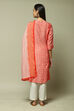 Coral Modal Straight Kurta Palazzo Suit Set image number 7