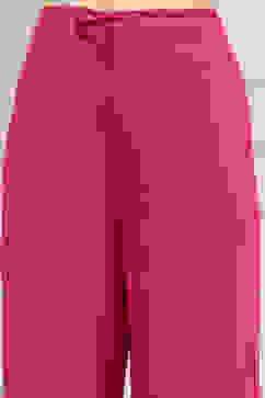 Pink Chanderi Machine Embroidered Unstitched Suit Set image number 3