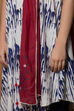 Blue Asymmetric Suit Set By Anju Modi image number 1