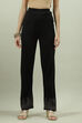 Deep Red Acrylic Pants image number 0