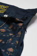 Blue Viscose Silk Floral Printed Peplum Lehenga Set image number 8