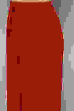 Red Rayon Gathered Suit Set image number 2