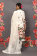 Rohit Bal Cream Cotton Blend Straight Kurta Suit Set image number 4