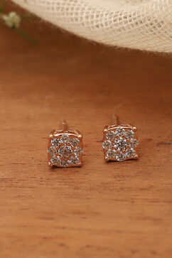 Gold 925 Sterling Silver Earrings image number 0