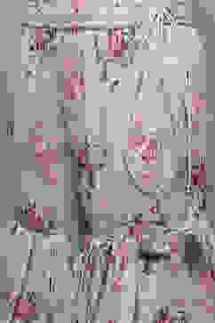 Sea Green Poly Georgette Flared Printed Kurta Garara Suit Set image number 2